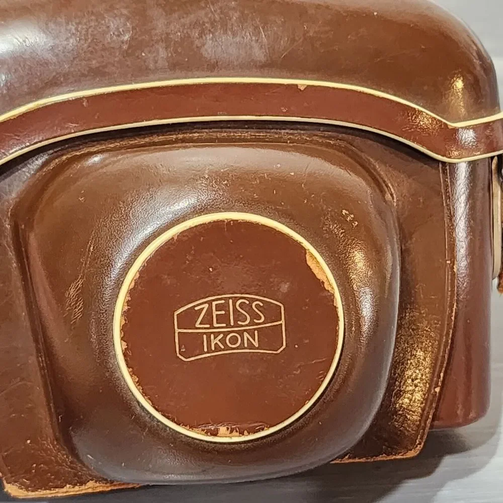 Vintage Leather Camera Case for Zeiss Ikon AG Camera 20 7510 Made‎ in Germany
